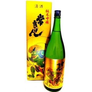 鹿野　常きげん 純米吟醸 風神　1800ml