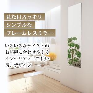 玄関用 姿見 鏡 壁掛け 賃貸OK 全身 30...の詳細画像1