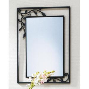 姿見 アンティーク ミラー 全身鏡 壁掛け ウォールミラー 面取り