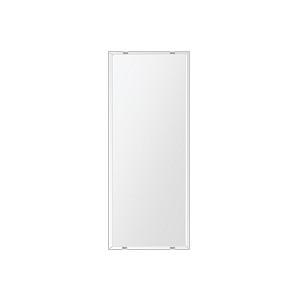 クリスタル ミラー 洗面鏡 浴室鏡 250x700mm 長方形 クリスタルカット 洗面 鏡 浴室 壁...