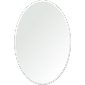 クリスタル ミラー 洗面鏡 浴室鏡 400x600mm 楕円形 クリスタルカット 洗面 鏡 浴室 壁...