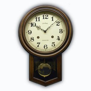 振り子時計 日本製 掛け時計 掛時計 壁掛け時計 木製 アンティーク調
