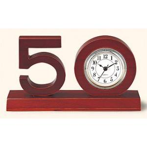 置時計 置き時計 クロック  50周年 記念 時計：h1063d｜kagami