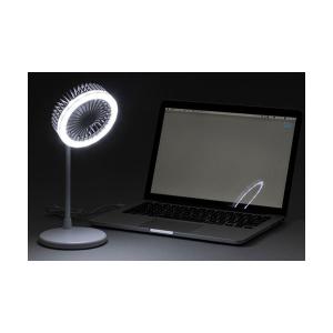 扇風機 USBハブ 付き LED 電気スタンド...の詳細画像1
