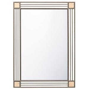 姿見 アンティーク ミラー 全身鏡 壁掛け ウォールミラー 面取り