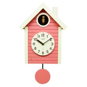 鳩時計 レトロ さんてる アンティークブラウン 日本製 振り子時計 はと