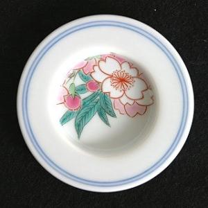 ふすま取手　２個　有田焼　鉄線の花 襖 ふすま ふすま用 取っ手 引き手 取手 引手 （磁器 陶磁器 有田焼