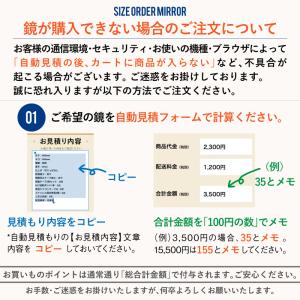 鏡 オーダー ミラー サイズ 全身 交換 浴室...の詳細画像1