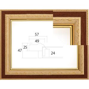 超高級額縁 40％OFF 7802 P12 日本画用額縁,日本画額縁，油絵用額縁