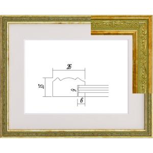 8111 アクリルF6号 油絵額縁 油彩額縁 油絵用額縁 油彩用額縁 油絵額