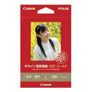 CANON(キヤノン) 写真用紙・光沢 ゴールド L判 200枚 GL-101L200 2310b0...