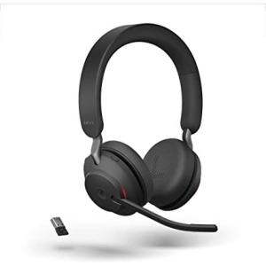 GN JABRA EVOLVE2 65 MS Stereo USB-C/Bluetooth ワイヤレスヘッドセット Black 26599-999-899  【国内正規】