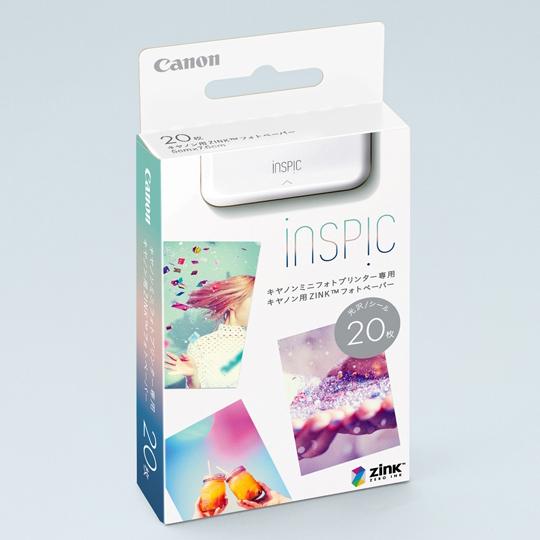 CANON(キヤノン) ZINKフォトペーパー 20枚入り ZP-2030-20 3214C003
