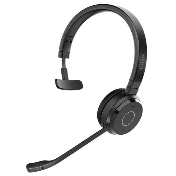 GNオーディオ Jabra 無線ヘッドセット USB-A 片耳 MS認定「Evolve 65 TE ...