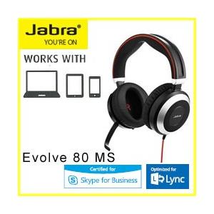 GNオーディオ Jabra EVOLVE 80 MS Stereo(7899-823-109) :7899-823-109 