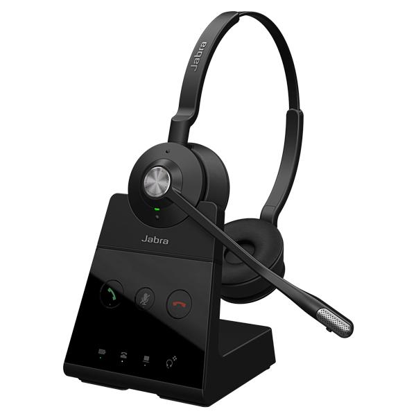GNオーディオ Jabra 無線ヘッドセット(DECT) 両耳 ベースユニット付き 「Jabra E...