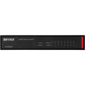 バッファロー BS-GSL2008 法人向け Giga対応 Layer2 スマートLiteスイッチ