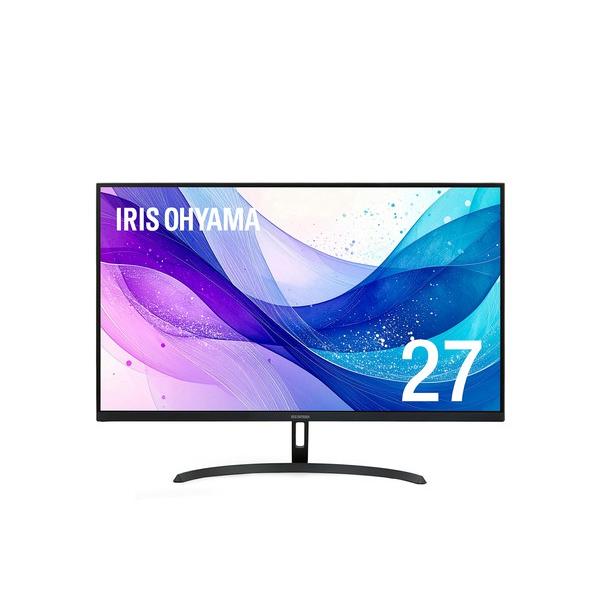 アイリスオーヤマ 27型ワイド液晶ディスプレイ/1920×1080/HDMI+1、D-Sub15ピン...