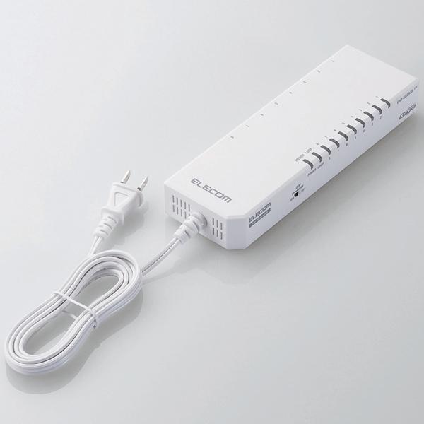 エレコム 法人向けレイヤー2スイッチ/タップ型HUB/Giga対応/8ポート EHB-UG2A08-...