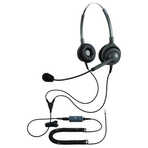 NDK(長塚電話工業所) EN2-L(OG)-MC3 エンタープライズ ヘッドセットパック 両耳 M...