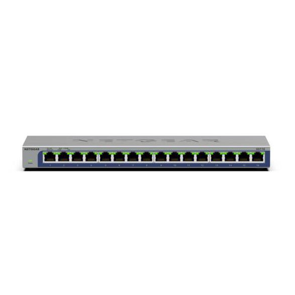 NETGEAR ギガビット16ポート アンマネージ・スイッチ GS116-300JPS