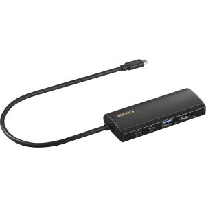 バッファロー USB Type-C接続 ドッキングステーション PD対応 HDMI出力 ブラック LUD-U3-CGHDBK｜kagasys