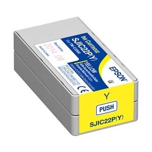 エプソン 純正 TM-C3500用インクカートリッジ ブラック SJIC22PK