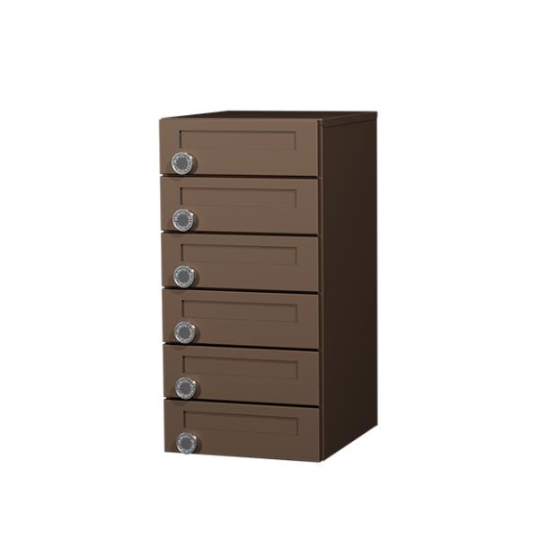 SDS(エスディエス) TK10A-6P-WB 集合住宅向け宅配ボックス 宅配KEEPER A シン...