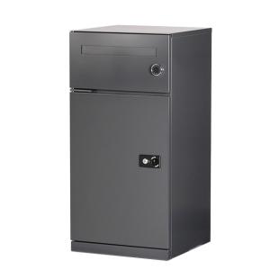 SDS TK21P-CG-L 宅配キーパー Nicole メール便Plus チャコールグレー 左開き