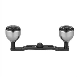 ベイトリール ダブルハンドル 105mm カーボン シマノ 7×4mm穴対応