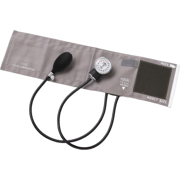 ＦＯＣＡＬ アネロイド血圧計 ＦＣ-１００Ｖ コットンカフ 医療機器 健康管理 日本製