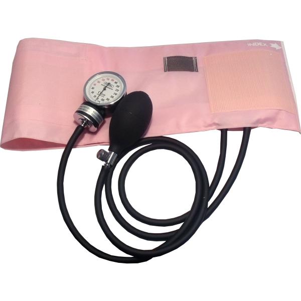 ＦＯＣＡＬ アネロイド血圧計 ＦＣ-１００Ｖ ナイロンカフ ピンク 医療機器 健康管理 日本製