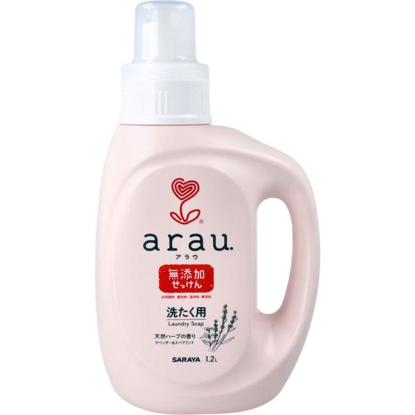 arau.アラウ 洗たく用せっけん 本体 1.2L 洗濯 洗剤 液体 SARAYA サラヤ