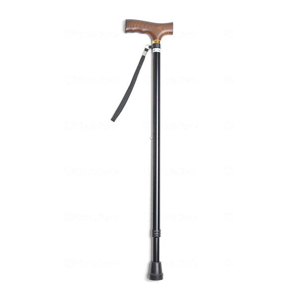 夢ライフステッキ 伸縮型 ベーシ ックタイプ ウェルファン 介護用品 散歩 歩行補助 買い物 ウォー...