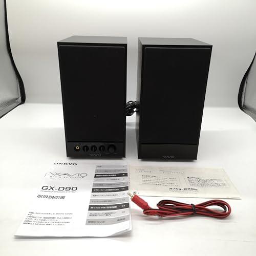 ONKYO WAVIO アンプ内蔵スピーカー 15W+15W GX-D90(B) /ブラック