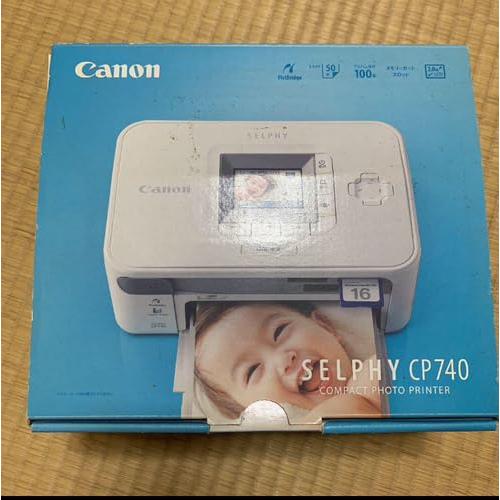 旧モデル Canon コンパクトプリンター SELPHY CP740
