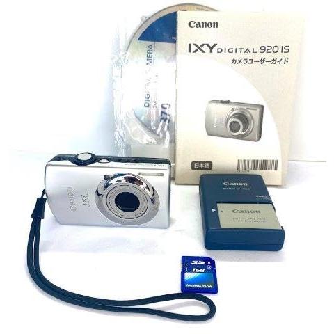 Canon デジタルカメラ IXY DIGITAL (イクシ) 920 IS シルバー IXYD92...