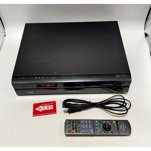 パナソニック 320GB 1チューナー ブルーレイレコーダー VHSビデオ一体型 ブラック DIGA...