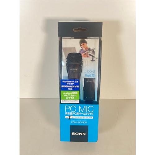 ソニー(SONY)【付属品でUSB接続も簡単】ソニー エレクトレットコンデンサーマイクロホン PC/...