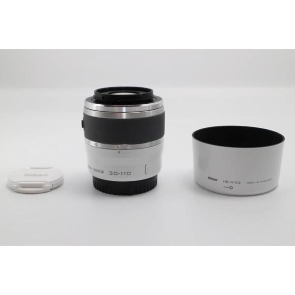 Nikon 望遠ズームレンズ 1 NIKKOR VR 30-110mm f/3.8-5.6 ホワイト...