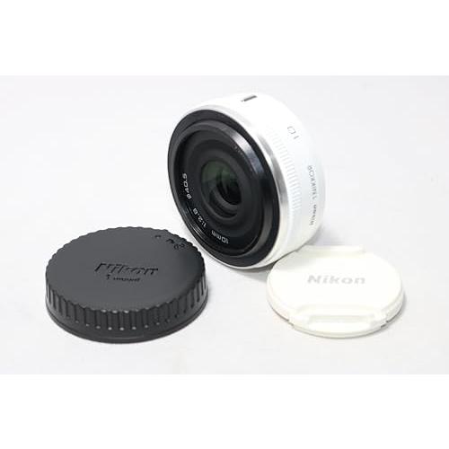 Nikon 単焦点レンズ 1 NIKKOR 10mm f/2.8 ホワイト ニコンCXフォーマット専...
