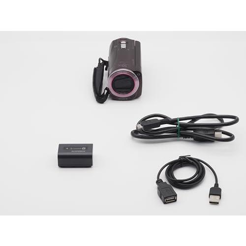 ソニー SONY HDビデオカメラ Handycam CX270V ボルドーブラウン