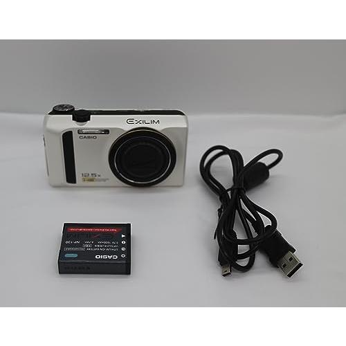 CASIO カシオ デジタルカメラ EXILIM EX-ZR300WE ホワイト ハイスピード 高速...