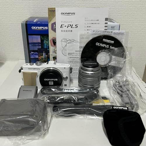 OLYMPUS ミラーレス一眼 PEN Lite E-PL5 レンズキット ホワイト E-PL5 L...