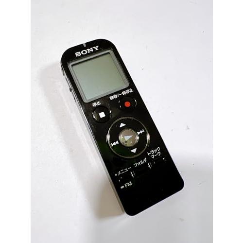 SONY ステレオICレコーダー FMチューナー付 8GB ブラック ICD-UX534F/B