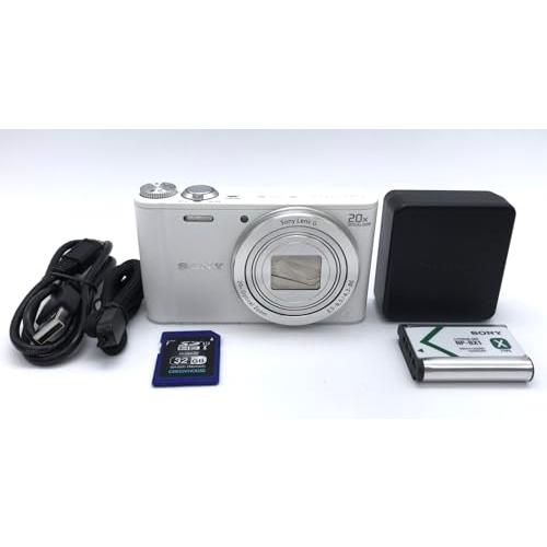 SONY デジタルカメラ Cyber-shot WX300 2110万画素 光学20倍 ホワイト D...