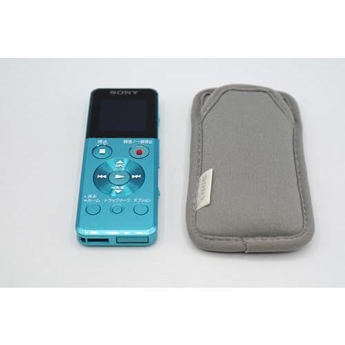 SONY ステレオICレコーダー FMチューナー付 4GB ブルー ICD-UX543F/L