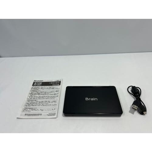 シャープ カラー電子辞書Brain 高校生モデル ブラック系 PW-SH1-B