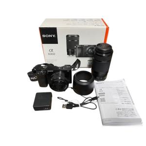 SONY ミラーレス一眼 α6000 ダブルズームレンズキット E PZ 16-50mm F3.5-...