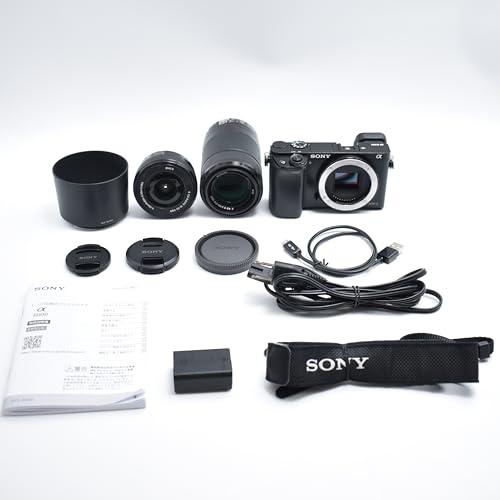 SONY ミラーレス一眼 α6000 ダブルズームレンズキット E PZ 16-50mm F3.5-...